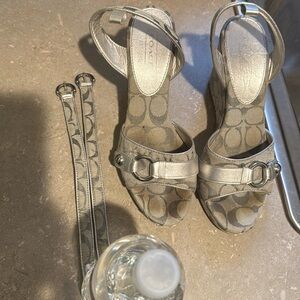 Coach wedge shoes